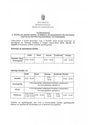 Gödöllői járási hivatal Gödöllői járási hivatal